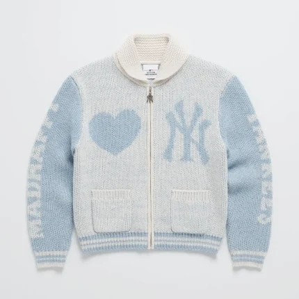 Breeze Madhappy Yankees Full Zip Shawl Sweater