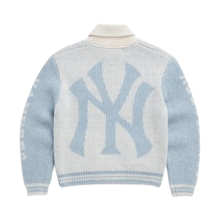 Breeze Madhappy Yankees Full Zip Shawl Sweater