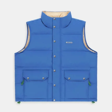 Cobalt-Blue Madhappy x Columbia Wallowa Puffer Vest