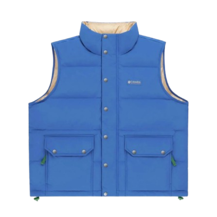 Cobalt-Blue Madhappy x Columbia Wallowa Puffer Vest