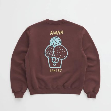 Madhappy AWAN Fleece Crewneck Coffee