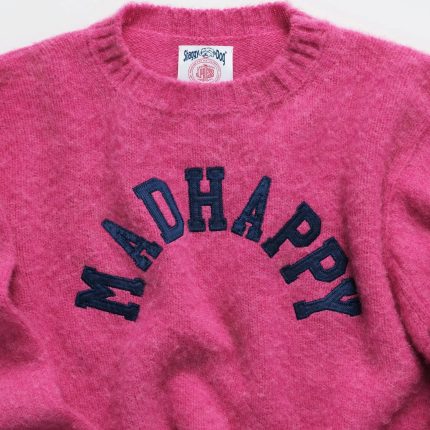 Madhappy Arch J. Press Shaggy Dog Crewneck Pink