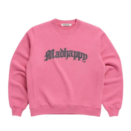 Madhappy Bijou Rhinestone Fleece Crewneck
