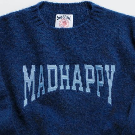 Madhappy Campus J. Press Shaggy Dog Crewneck Ocean-force