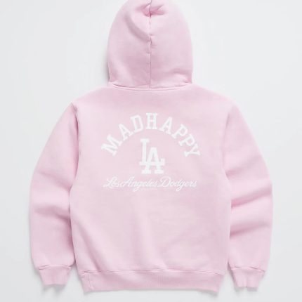 Garment Details – • Relaxed Unisex Fit • Heavyweight Fleece • 100% Cotton • Embroidered Madhappy Logo • Hand Stitch At Hood • Full Zip Front • Ribbed Cuffs Hem • Made In Los Angeles