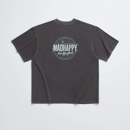 Madhappy Gap Globe Pocket T-shirt Jet