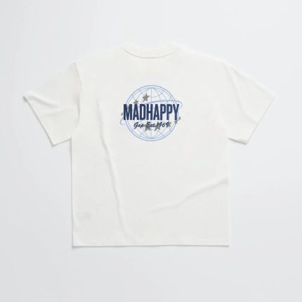 Madhappy Gap Globe Pocket T-shirt White