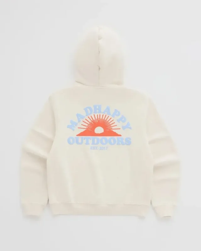 Madhappy Horizon Fleece Hoodie Antique