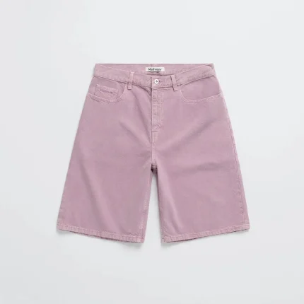 Madhappy Oversized Washed Twill Shorts Lilas