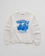 Madhappy Pantry Friends Fleece Crewneck Blue