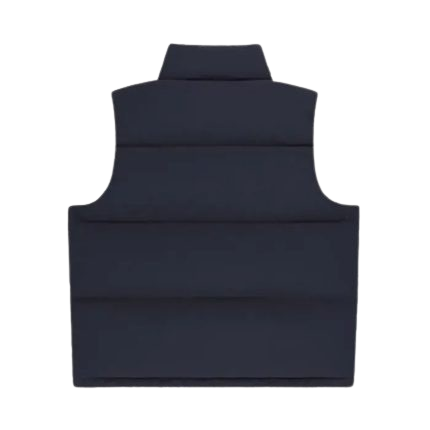 Navy Madhappy Cozy Puffer Vest