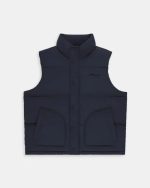 Navy Madhappy Cozy Puffer Vest