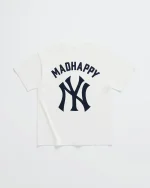 Pink Madhappy Yankees Midweight Tee