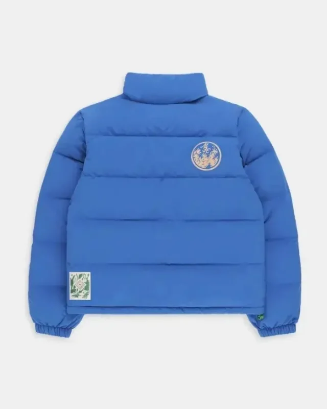 Cobalt-Blue Madhappy x Columbia Wallowa Puffer Jacket