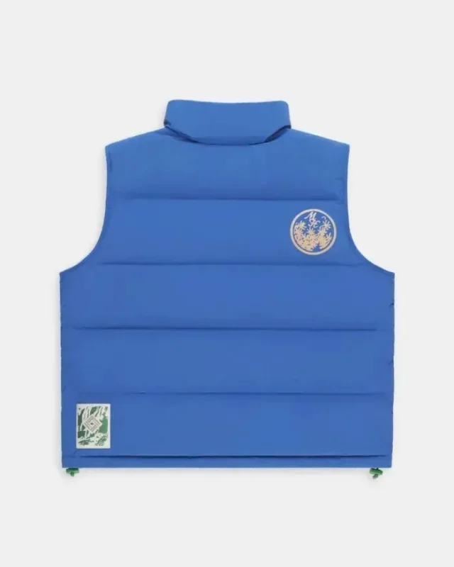 Cobalt-Blue Madhappy x Columbia Wallowa Puffer Vest