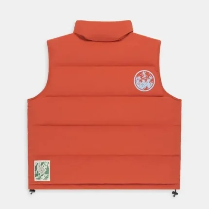 Rust-Red Madhappy x Columbia Wallowa Puffer Vest