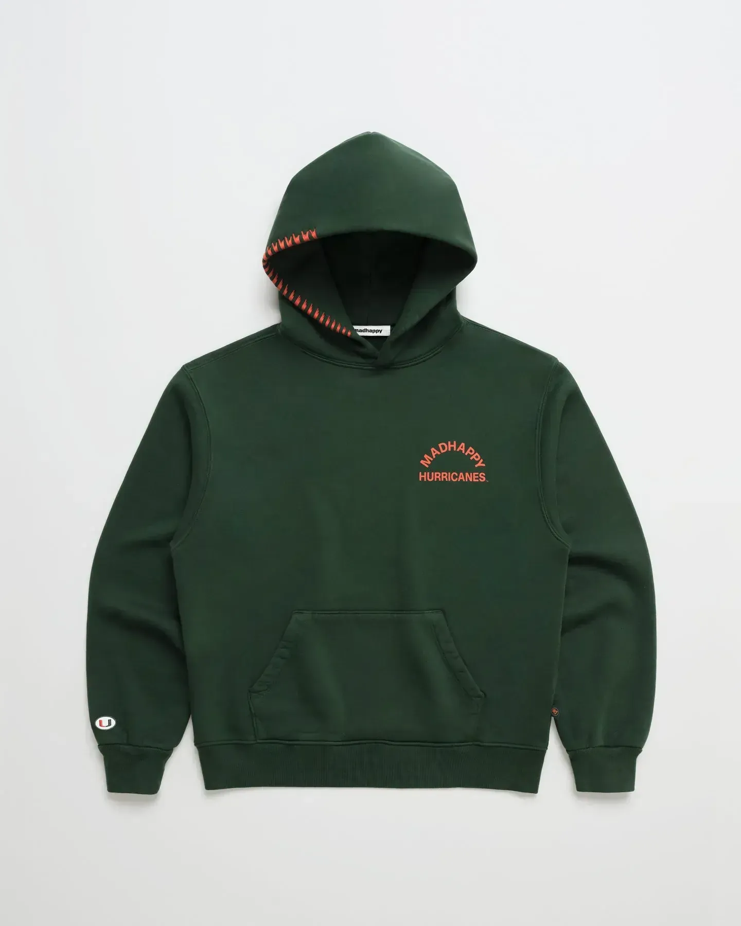 Eden Madhappy Hurricanes University of Miami Hoodie Eden Madhappy Hurricanes University of Miami Hoodie