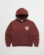Garnet Madhappy Yankees Washed Fleece Hoodie