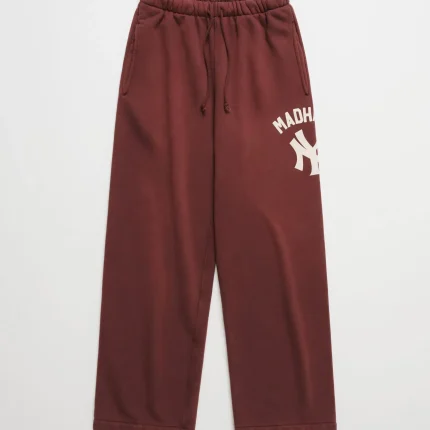 Garnet Madhappy Yankees Washed Straight Sweatpant