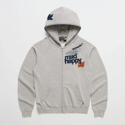 Madhappy Freecity Lifenaturelove Zip Up Hoodie