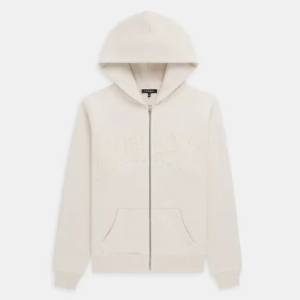 Madhappy Appliqué Fleece Zip Up Hoodie