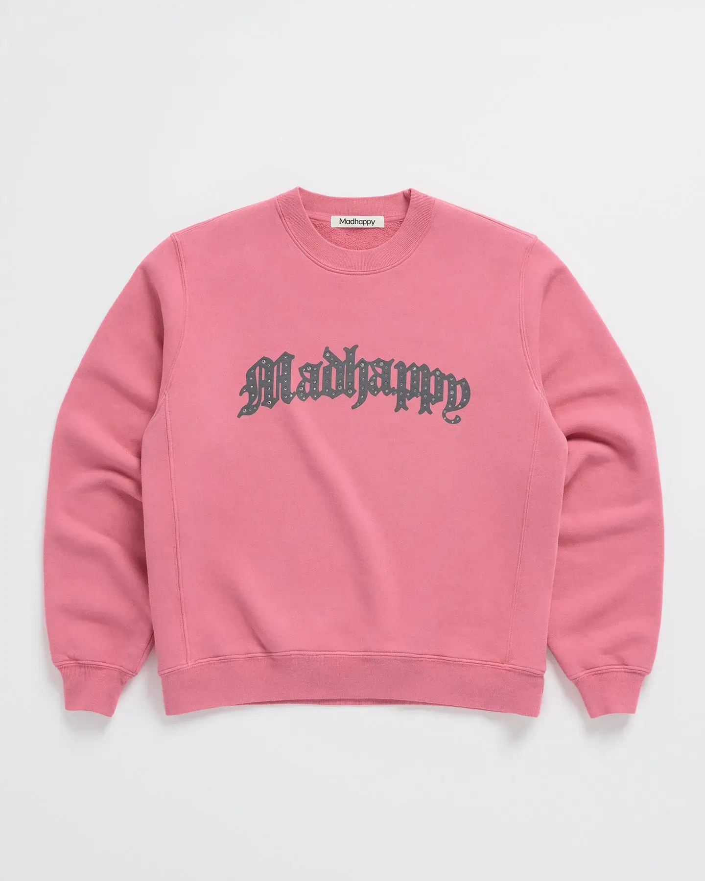 Madhappy Bijou Rhinestone Fleece Crewneck Madhappy Bijou Rhinestone Fleece Crewneck