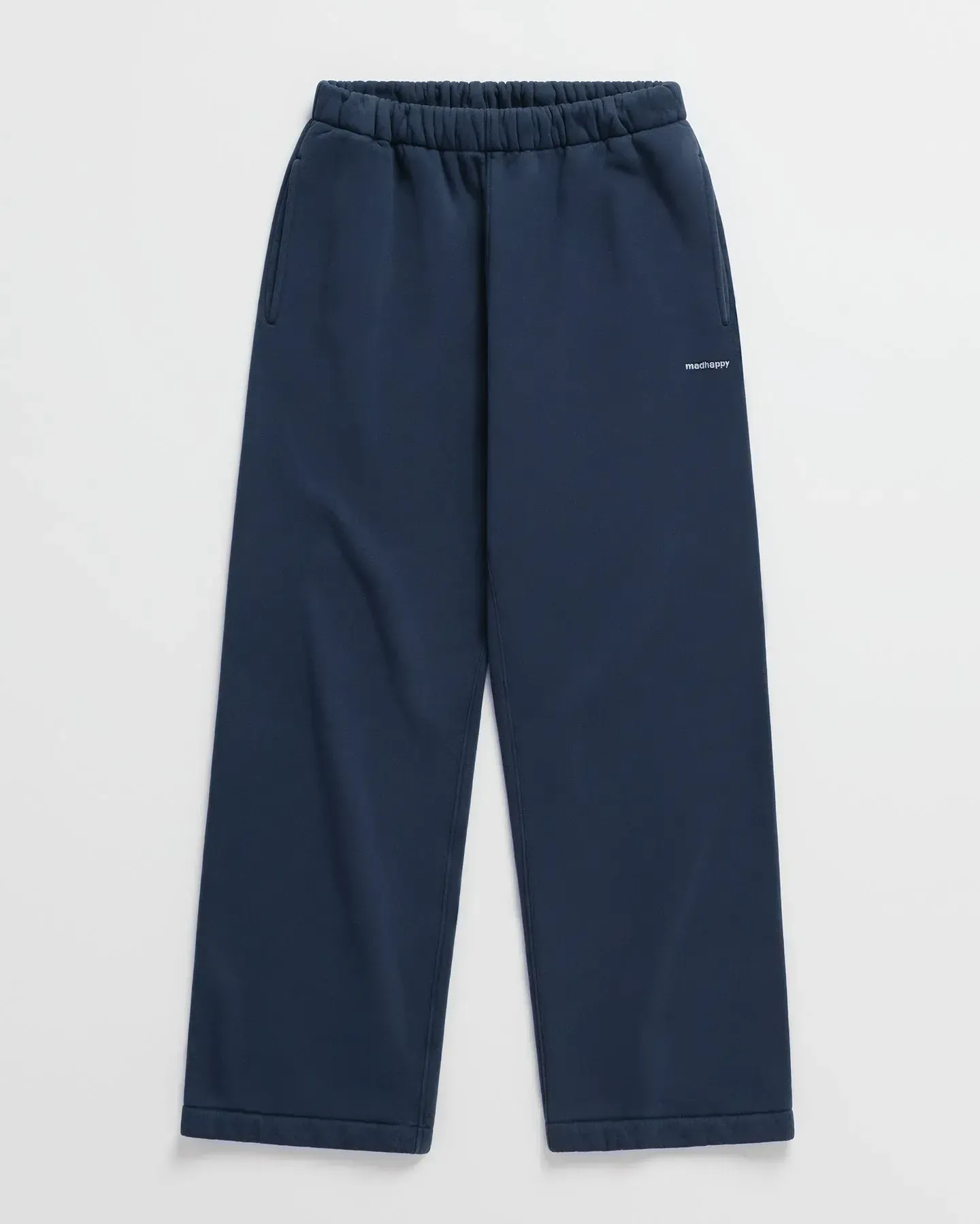 Madhappy Classic Fleece Straight Sweatpants Navy Madhappy Classic Fleece Straight Sweatpants Navy
