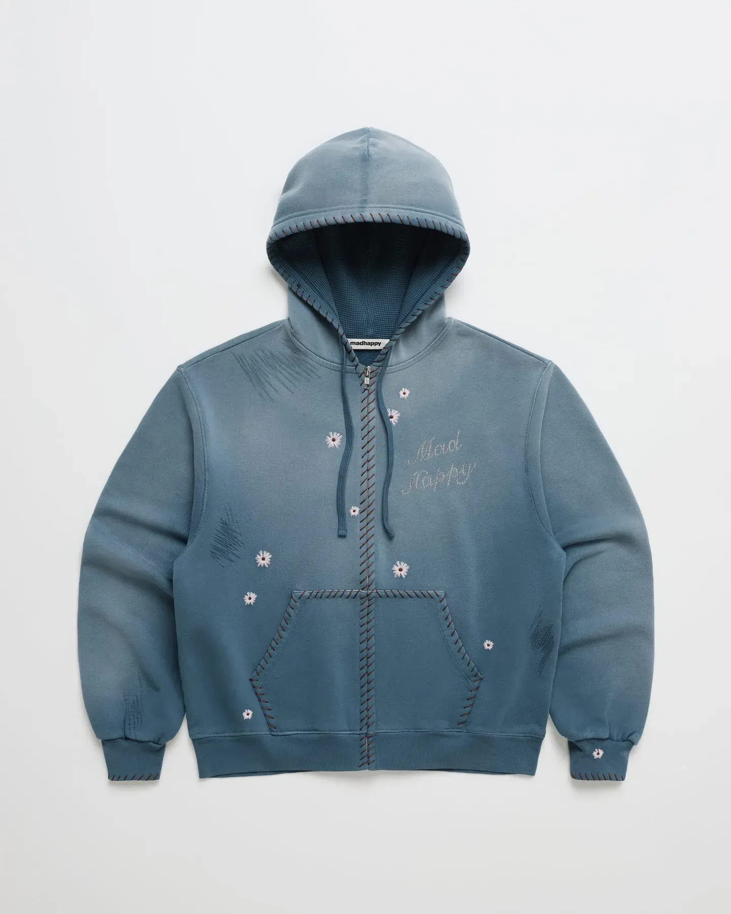 Madhappy Crystal Flower Zip Up Hoodie Madhappy Crystal Flower Zip Up Hoodie