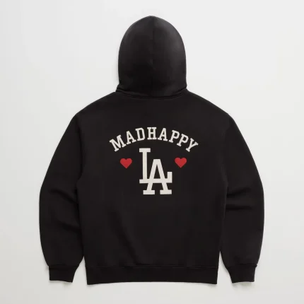 Madhappy Dodgers Heart Fleece Hoodie