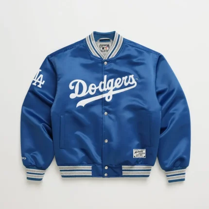 Madhappy Dodgers Satin Baseball Jacket