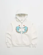 Madhappy & Friends Dolphin Fleece Zip Up Hoodie