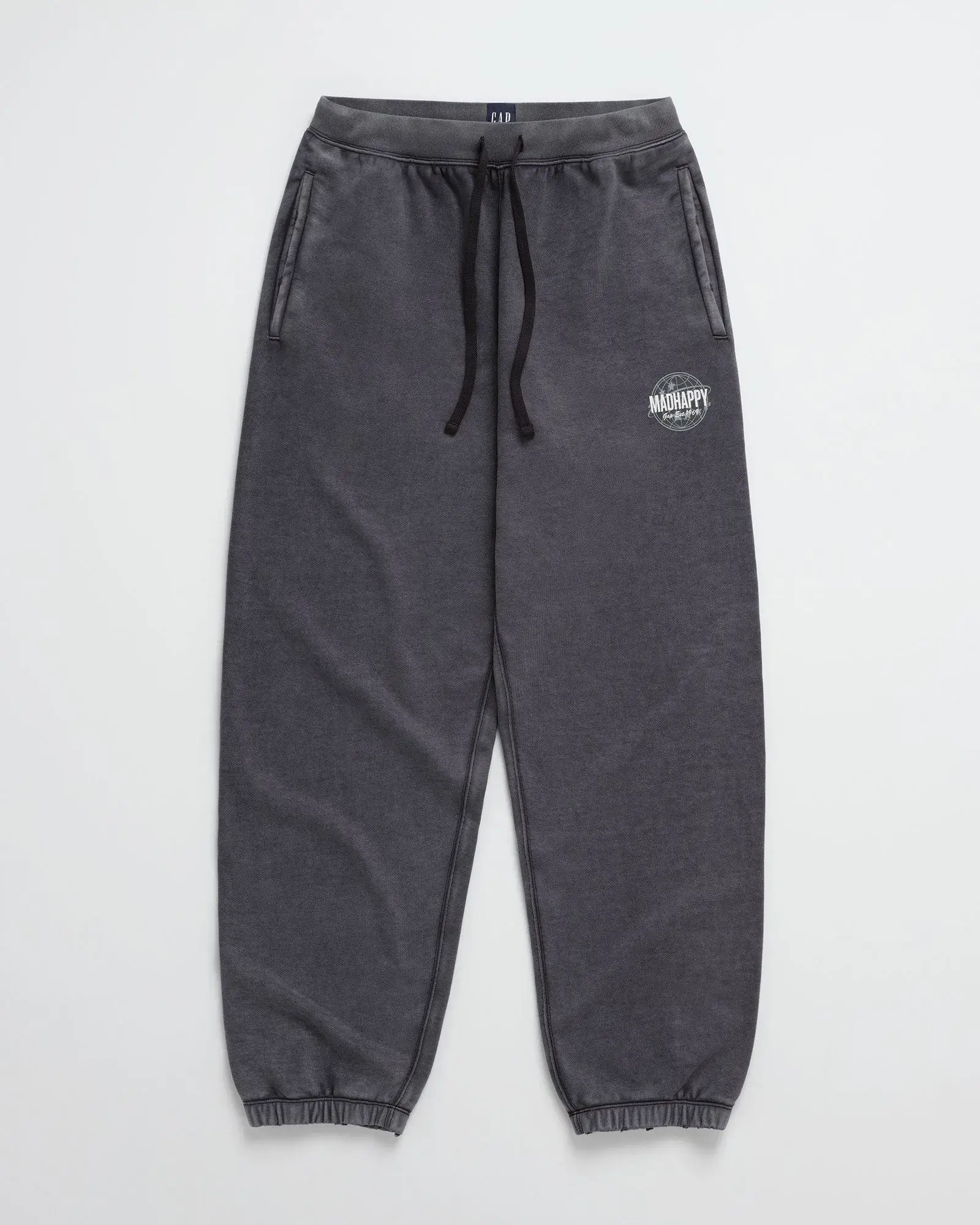 Madhappy-Gap-Globe-Sweatpant-Jet-Madhappy-Store Madhappy & Gap Globe Sweatpant