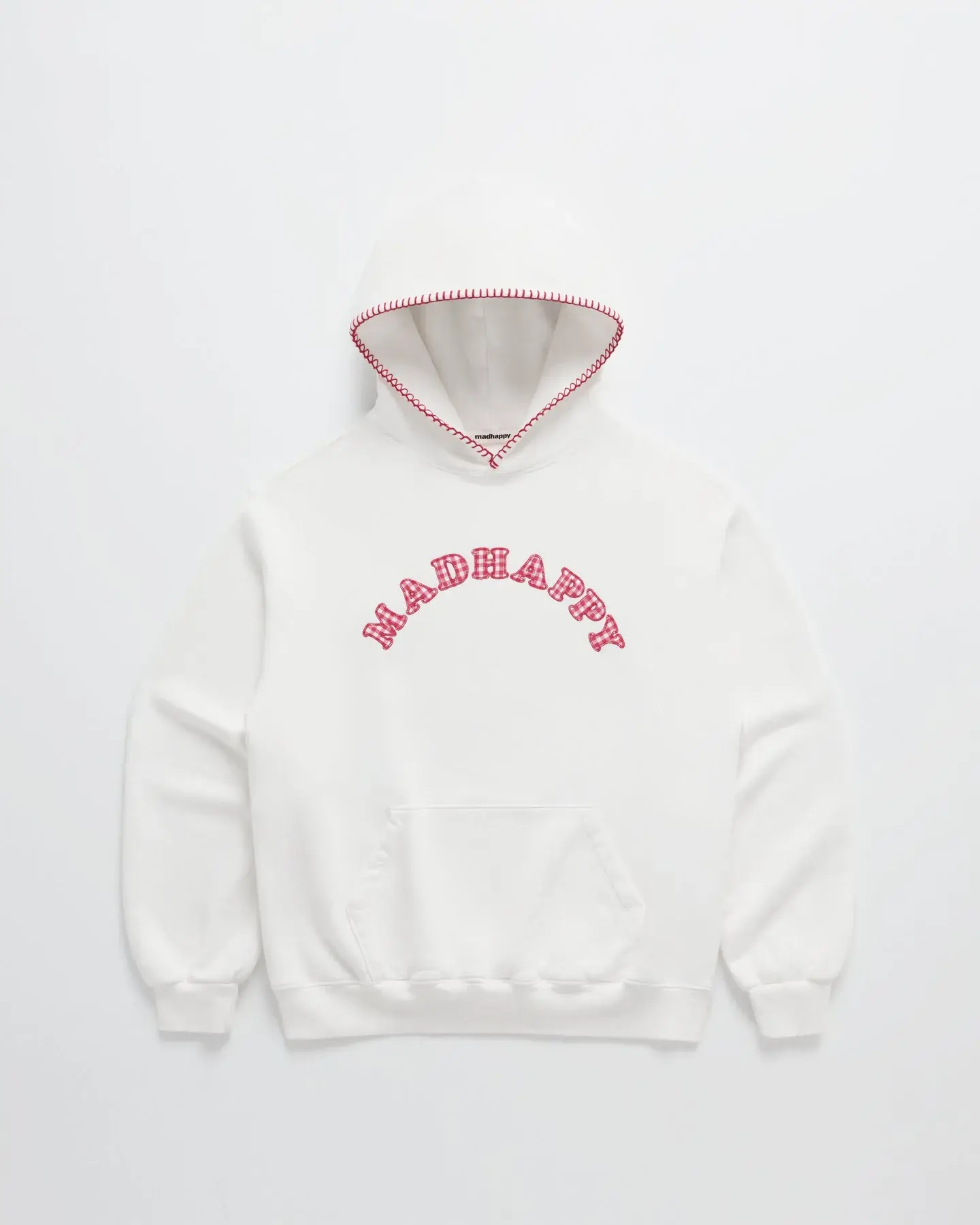 Madhappy Gingham Cooper Fleece Hoodie Madhappy Gingham Cooper Fleece Hoodie