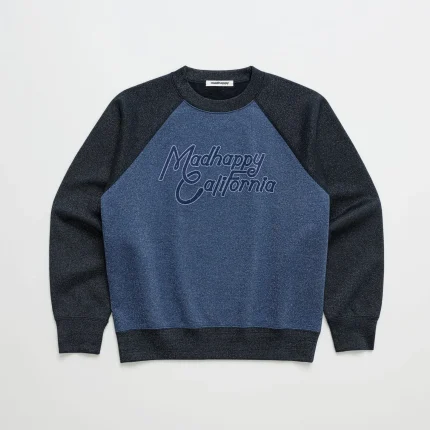 Madhappy Glitter Midweight Raglan Crewneck