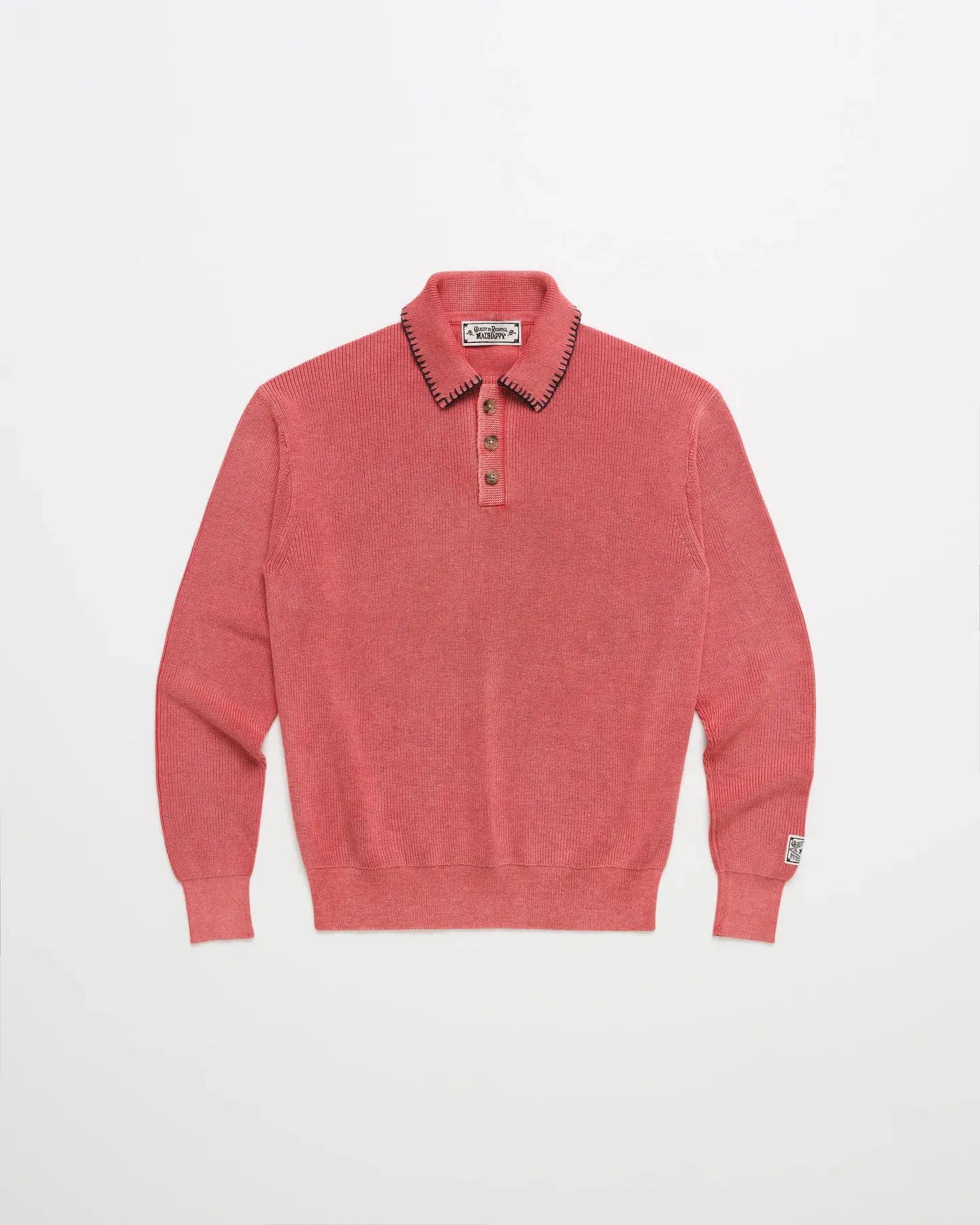 Madhappy Guest In Residence Rib Knit Polo Madhappy Guest In Residence Rib Knit Polo
