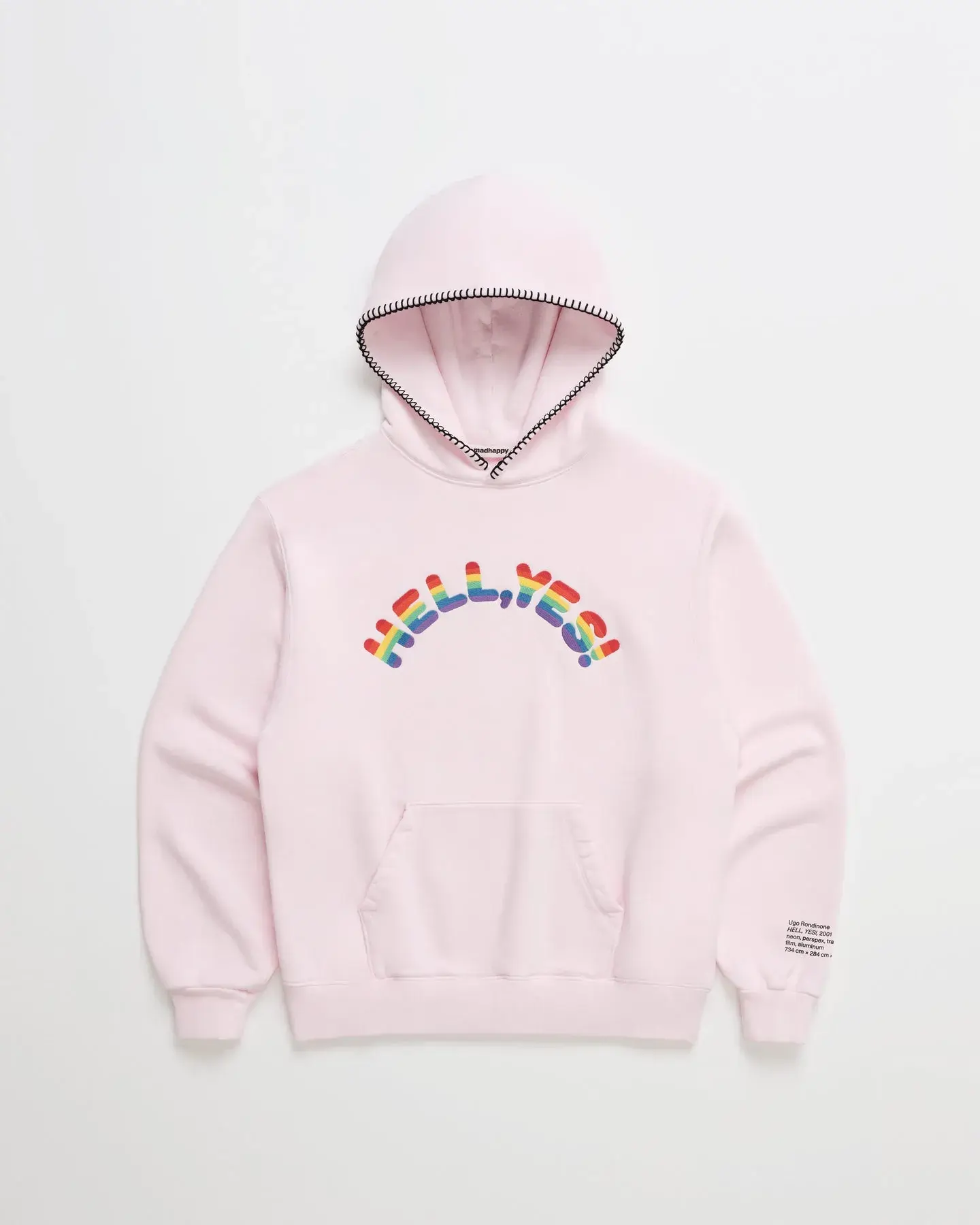 Madhappy Hell, Yes! Fleece Hoodie Madhappy Hell, Yes! Fleece Hoodie