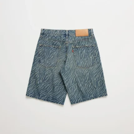 Madhappy Hysteric Glamour Zebra Print Denim Short