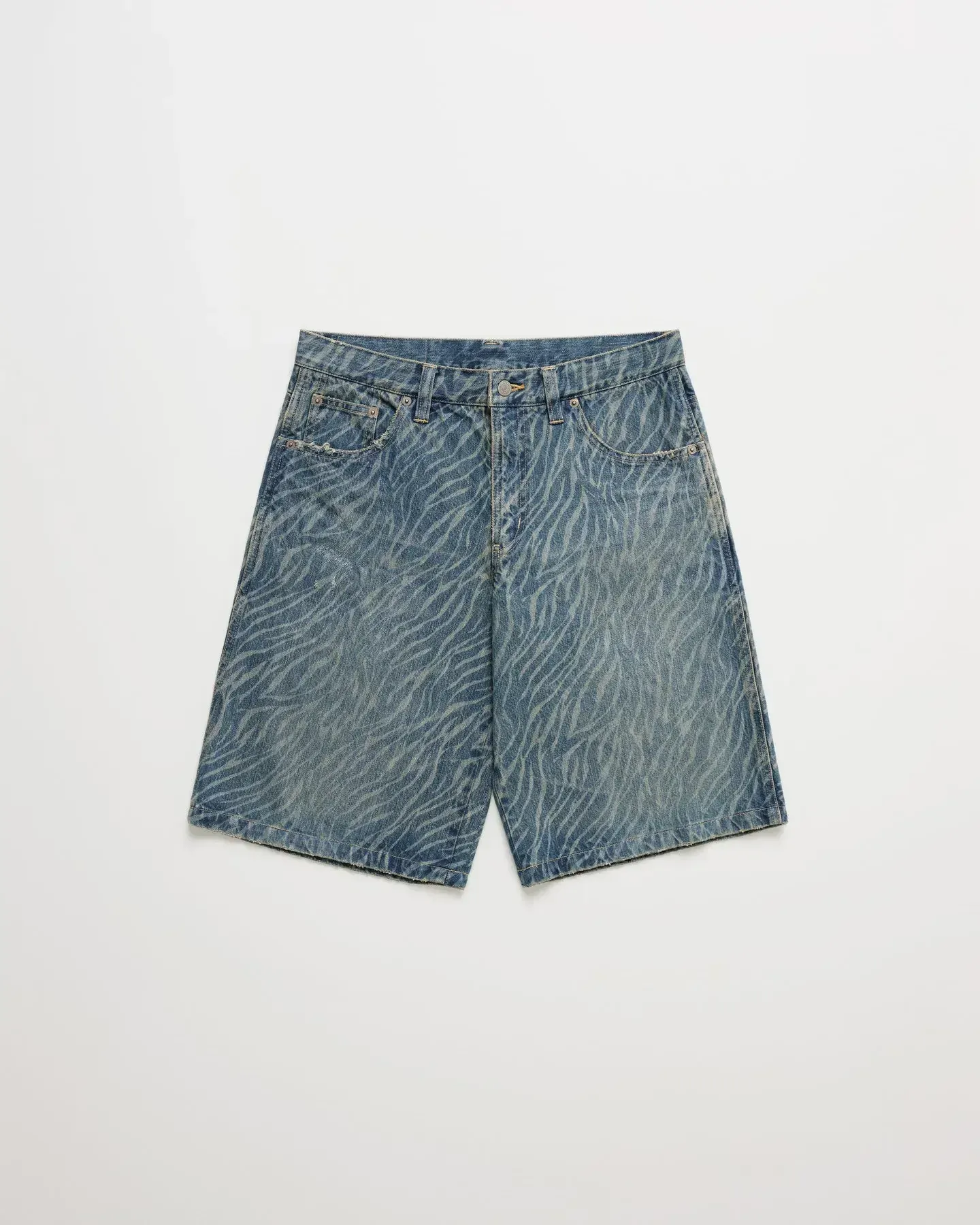 Madhappy Hysteric Glamour Zebra Print Denim Short Madhappy Hysteric Glamour Zebra Print Denim Short