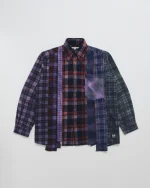 Madhappy Needles Rebuild Plaid Shirt