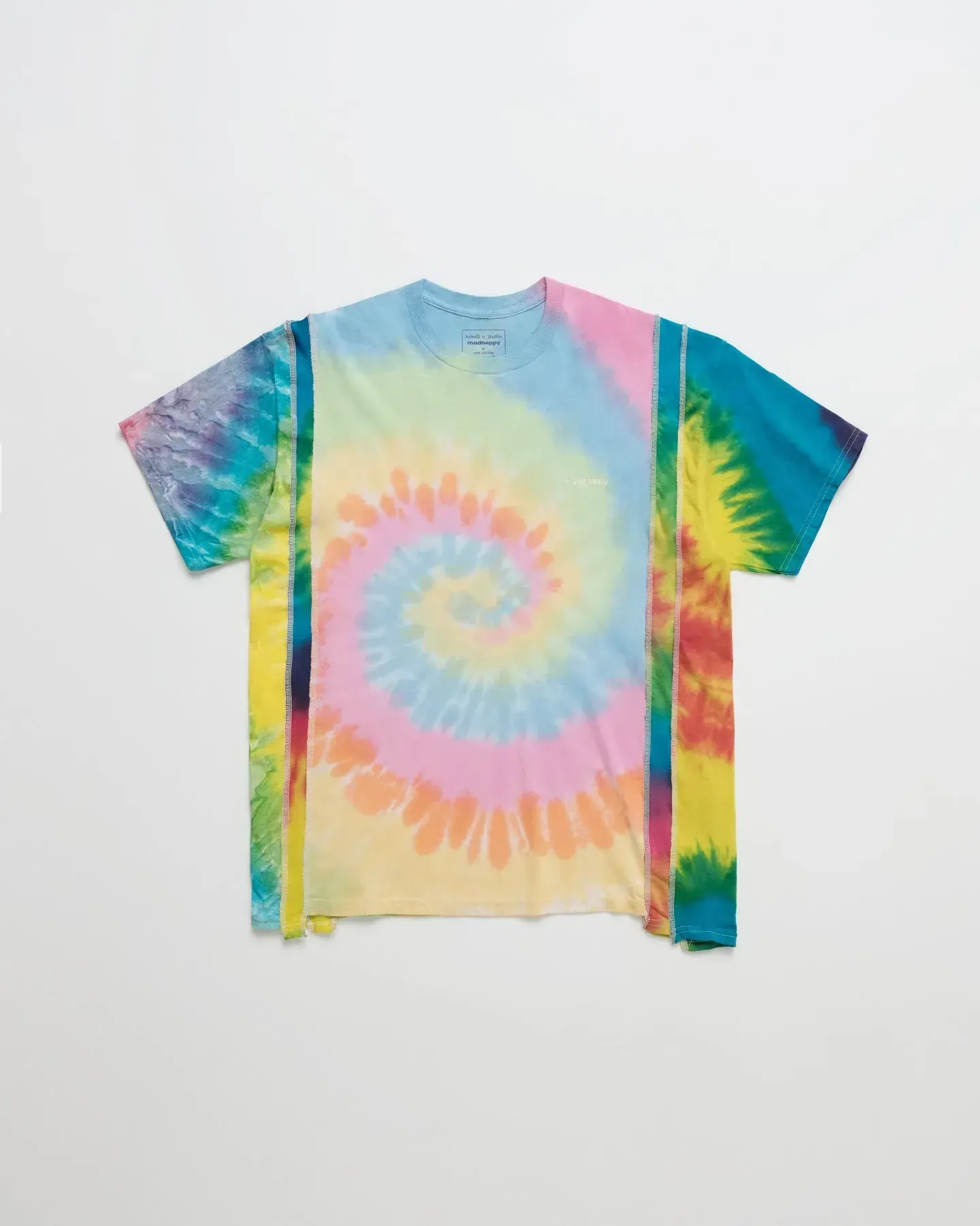 Madhappy-Needles-Rebuild-Tie-Dye Madhappy Needles Rebuild Tie Dye Slim T-Shirt