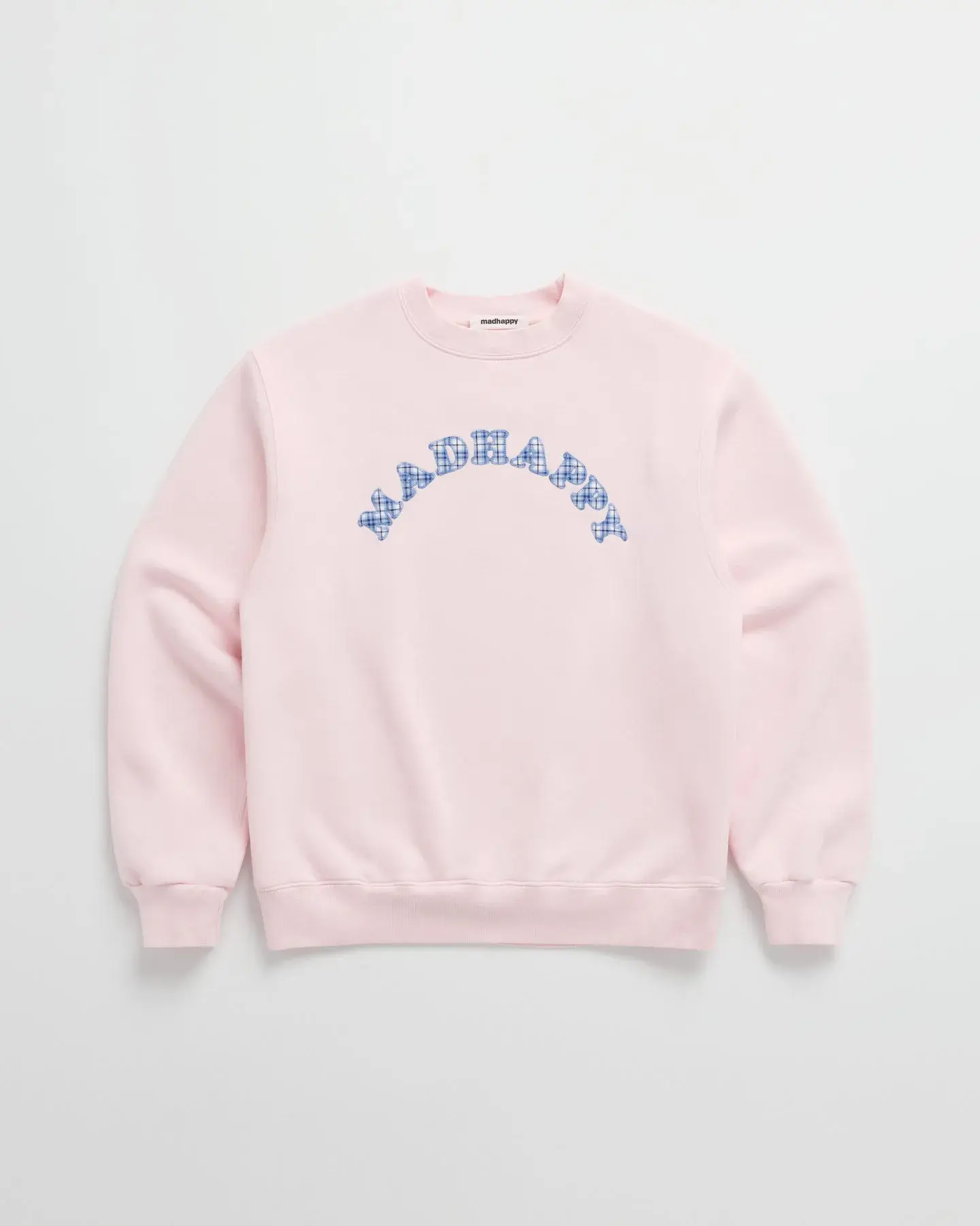 Madhappy Plaid Cooper Fleece Crewneck Madhappy Plaid Cooper Fleece Crewneck