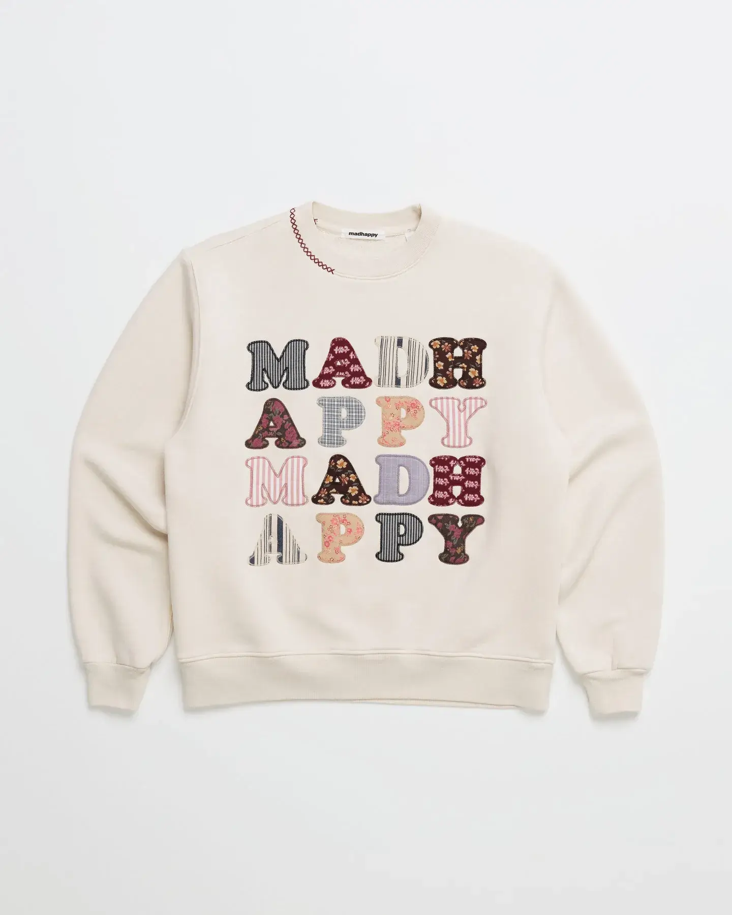 Madhappy Quiltwork Fleece Crewneck Madhappy Quiltwork Fleece Crewneck