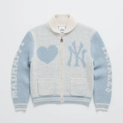 Madhappy Yankees Full Zip Shawl Sweater