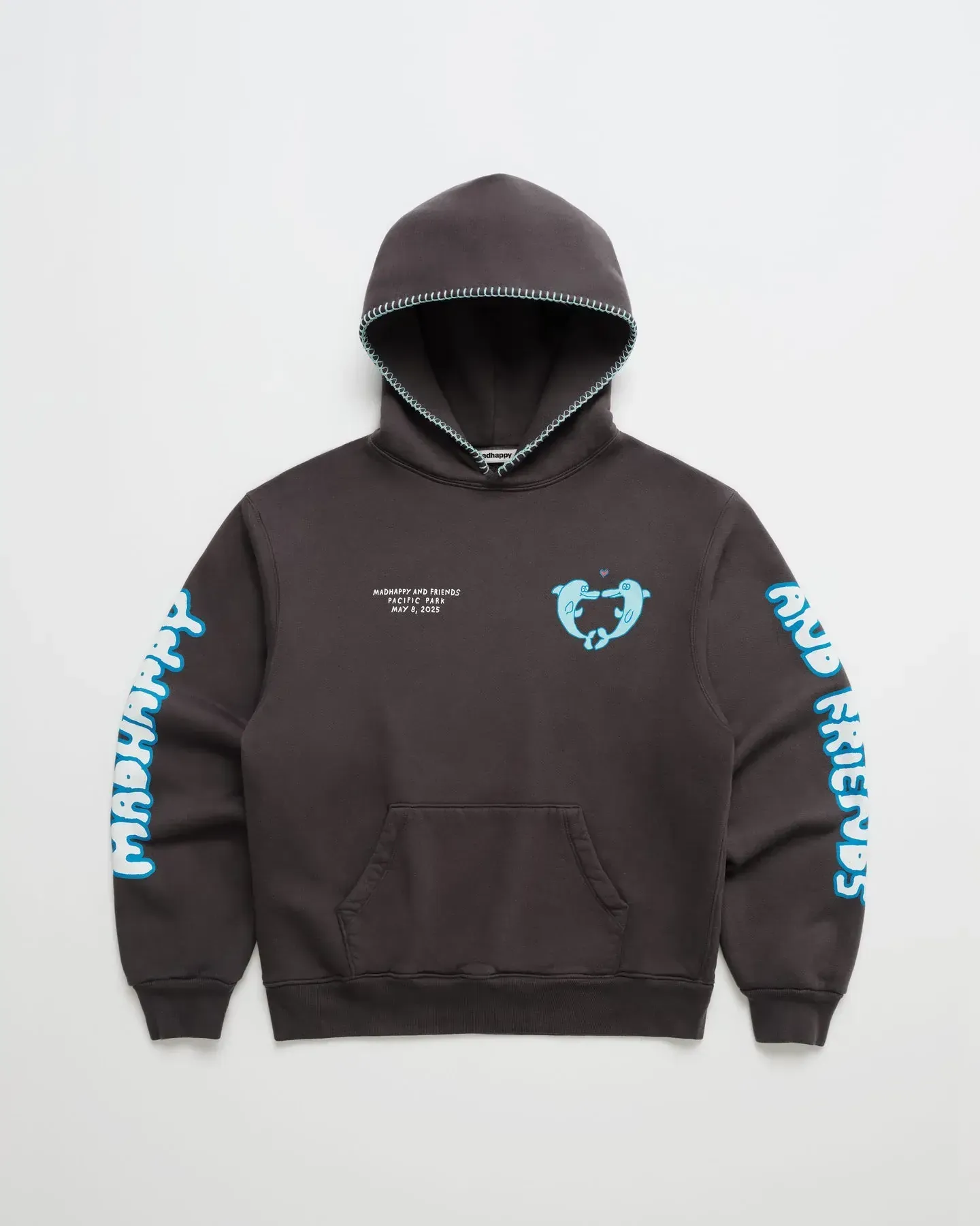 Madhappy and Friends Dolphin Fleece Hoodie Madhappy and Friends Dolphin Fleece Hoodie