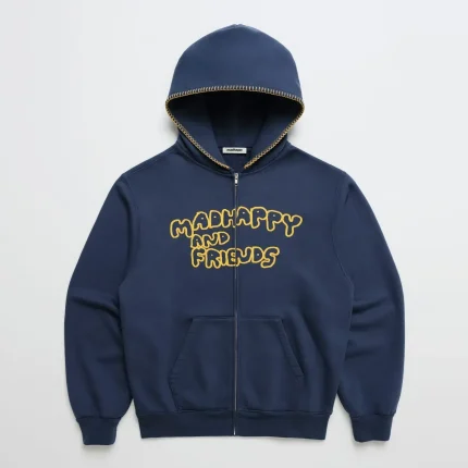 Madhappy and Friends Fleece ZIp Up Hoodie