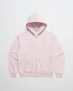 Light Grey Heather Madhappy Lightweight Zip Up Hoodie