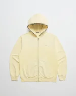 Light Grey Heather Madhappy Lightweight Zip Up Hoodie
