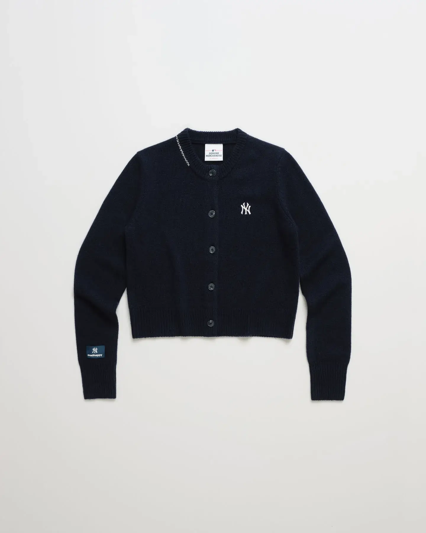 Vortex Madhappy Yankees Crewneck Cardigan Vortex Madhappy Yankees Crewneck Cardigan
