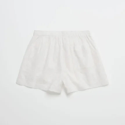 White Eyelet Madhappy Eyelet Boxer Short