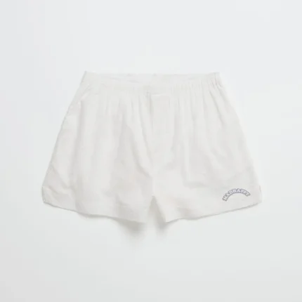 White Eyelet Madhappy Eyelet Boxer Short